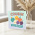 Birthday Card for Cousin - Cute Balloon Characters, Party Hats and Confetti - Happy Birthday Cousin Card