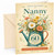 Nanny 60th Birthday Card Watering Can Wildflower Bouquet