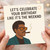 Funny Birthday Card - 'Let's Celebrate Your Birthday Like It's The Weeknd' Music Pun, Illustration of Cool Sunglasses Guy with Cigar - For Friends, Him or Her