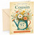 Cousin 97th Birthday Card Floral Watering Can Bouquet