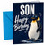 Son Birthday Card Effortlessly Cool Penguin in Sunglasses