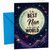 Nan Birthday Card Best Nan in the World Moon and Stars