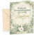 Great Granddaughter Birthday Card White Doves Cross Floral