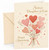 Son & Daughter-in-Law Anniversary Card Heart Bouquet