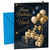 Uncle Birthday Card Gold & Navy Balloons and Gift Boxes