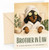 Brother In Law Birthday Card Funny Spa Sausage Dog