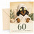 60th Birthday Card Funny Spa Sausage Dog with Cucumber Eyes
