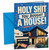 Congratulations New House Card Funny Modern House and Sold Key
