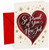 Congratulations New Job Card Red Heart and Gold Stars