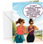 Funny Birthday Card Fitness Tracker Wine Joke Jogging Women