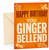 Funny Birthday Card 'You Ginger Bellend' Ginger Root Slices