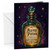Funny Birthday Card Ageing Potion Bottle and Stars