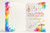 Birthday Card for Drummer Colour Splash Drum Kit Illustration