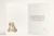 Congratulations Card New Pet Puppy and Kitten with Paw Prints