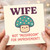 Funny Wife Anniversary Card - Not 'Mushroom' For Improvement - Cute Heart Mushroom Pun, Love Card for Wife from Husband