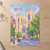 York, England travel poster full-bleed print styled in Unframed sheet - corrected A-series; frame and props not included