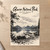 Glacier National Park, United States travel poster full-bleed print styled in Unframed sheet - corrected A-series; frame and props not included