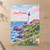 Cape Elizabeth, United States travel poster full-bleed print styled in Unframed sheet - corrected A-series; frame and props not included