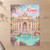 Rome, Italy travel poster full-bleed print styled in Unframed sheet - corrected A-series; frame and props not included