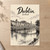 Dublin, Ireland travel poster full-bleed print styled in Unframed sheet - corrected A-series; frame and props not included