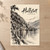 Hallstatt, Austria travel poster full-bleed print styled in Unframed sheet - corrected A-series; frame and props not included