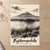 Fujikawaguchiko, Japan travel poster full-bleed print styled in Unframed sheet - corrected A-series; frame and props not included