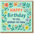 Sister-in-Law Birthday Card - Floral Border Pastel Design - Happy Birthday to My Sister-in-Law