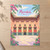Marrakech, Morocco travel poster full-bleed print styled in Unframed sheet - corrected A-series; frame and props not included