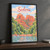 Sedona Cathedral Rock from Red Rock Crossing full-bleed print styled in Black frame / charcoal wall; frame and props not included