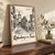 Rothenburg ob der Tauber Plonlein full-bleed print styled in Original angled oak-console; frame and props not included
