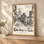 Rothenburg ob der Tauber Plonlein full-bleed print styled in Light oak-console; frame and props not included