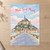 Mont-Saint-Michel from the causeway full-bleed print styled in Unframed sheet - corrected A-series; frame and props not included