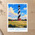 Cape Hatteras Lighthouse bordered print styled in Unframed sheet - corrected A-series; frame and props not included