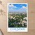 Chennai city view bordered print styled in Unframed sheet - corrected A-series; frame and props not included