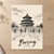 Temple of Heaven Hall of Prayer full-bleed print styled in Unframed sheet - corrected A-series; frame and props not included