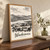 Windermere from Orrest Head full-bleed print styled in Original angled oak-console; frame and props not included