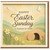 Happy Easter Sunday Card - A Season of Hope, Sunrise Hills with Doves and Empty Tomb, Christian Religious Greeting for Friends and Family
