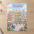 Brussels Grand Place guildhalls full-bleed print styled in Unframed sheet - corrected A-series; frame and props not included