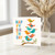 Happy Birthday Birds Stacked on Branch Card - Colourful Illustrated Birds with Bold Rainbow Text - Cute Birthday Greeting Card for Adults or Kids
