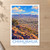 Chihuahua city view bordered print styled in Unframed sheet - corrected A-series; frame and props not included