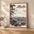 Atlanta city view full-bleed print styled in Light oak-console; frame and props not included