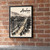 Anshun city view full-bleed print styled in Black frame / exposed brick; frame and props not included