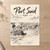 Port Said city view full-bleed print styled in Unframed sheet - corrected A-series; frame and props not included