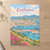 Cartagena city view full-bleed print styled in Unframed sheet - corrected A-series; frame and props not included