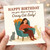 Funny Birthday Card for Her - Happy Birthday, One Year Closer to Being a Crazy Cat Lady - Cat Lover Humour Greeting Card