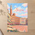 Siena Piazza del Campo from the square full-bleed print styled in Unframed sheet - corrected A-series; frame and props not included