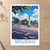 Baubau city view bordered print styled in Unframed sheet - corrected A-series; frame and props not included