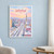 Sultanbeyli city view full-bleed print styled in White frame / blue sitting room; frame and props not included