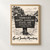 Great Smoky Mountains Newfound Gap full-bleed print styled in Front oak frame - corrected opening; frame and props not included