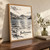 Buttermere from the northern shore full-bleed print styled in Original angled oak-console; frame and props not included